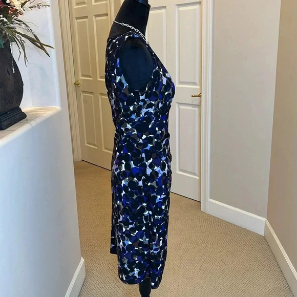 American Living Faux Wrap Sheath Dress Size 12 - Picture 4 of 9